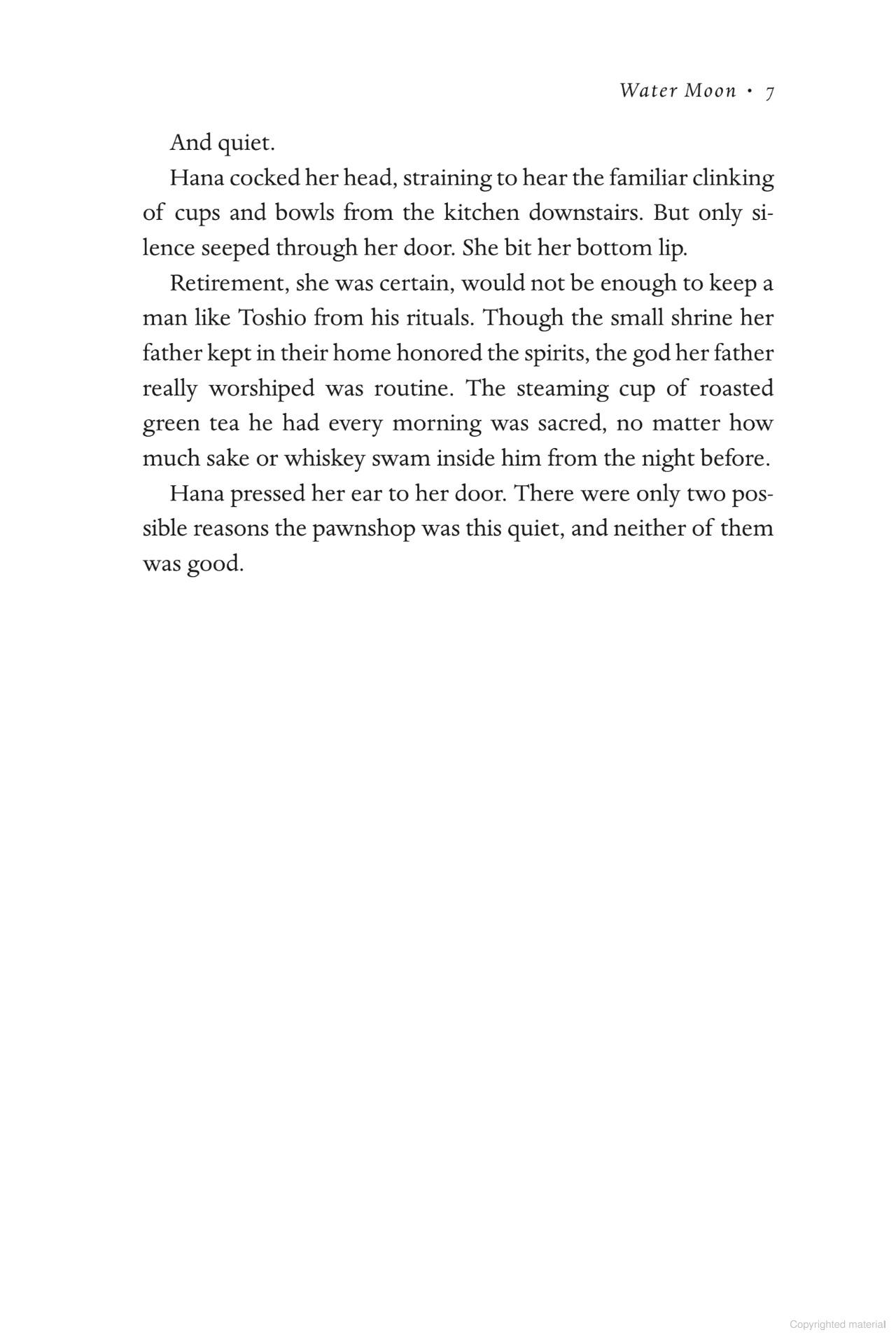 Sách ngoại văn: Water Moon