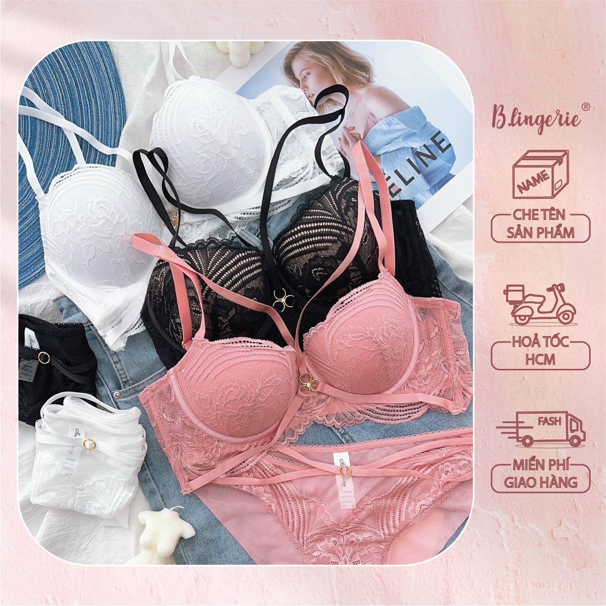 Nội Y Ren Quyến Rũ - B.Lingerie