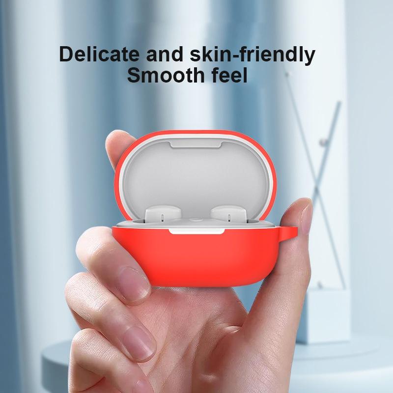 Mới nhất Silicone Bảo Vệ Bìa Trường Hợp đối với Xiaomi Redmi Airdots 3 TWS Bluetooth Tai Nghe Tai Nghe
