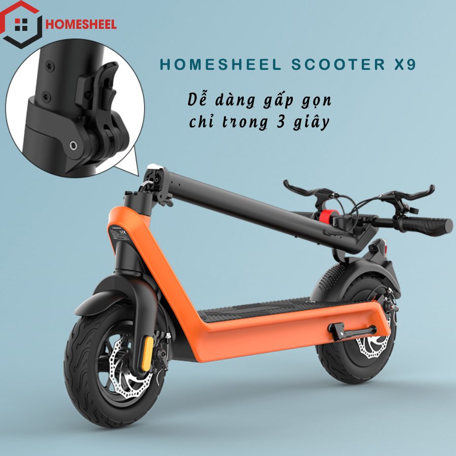 Xe Điện Homesheel Scooter X9 plus (New)