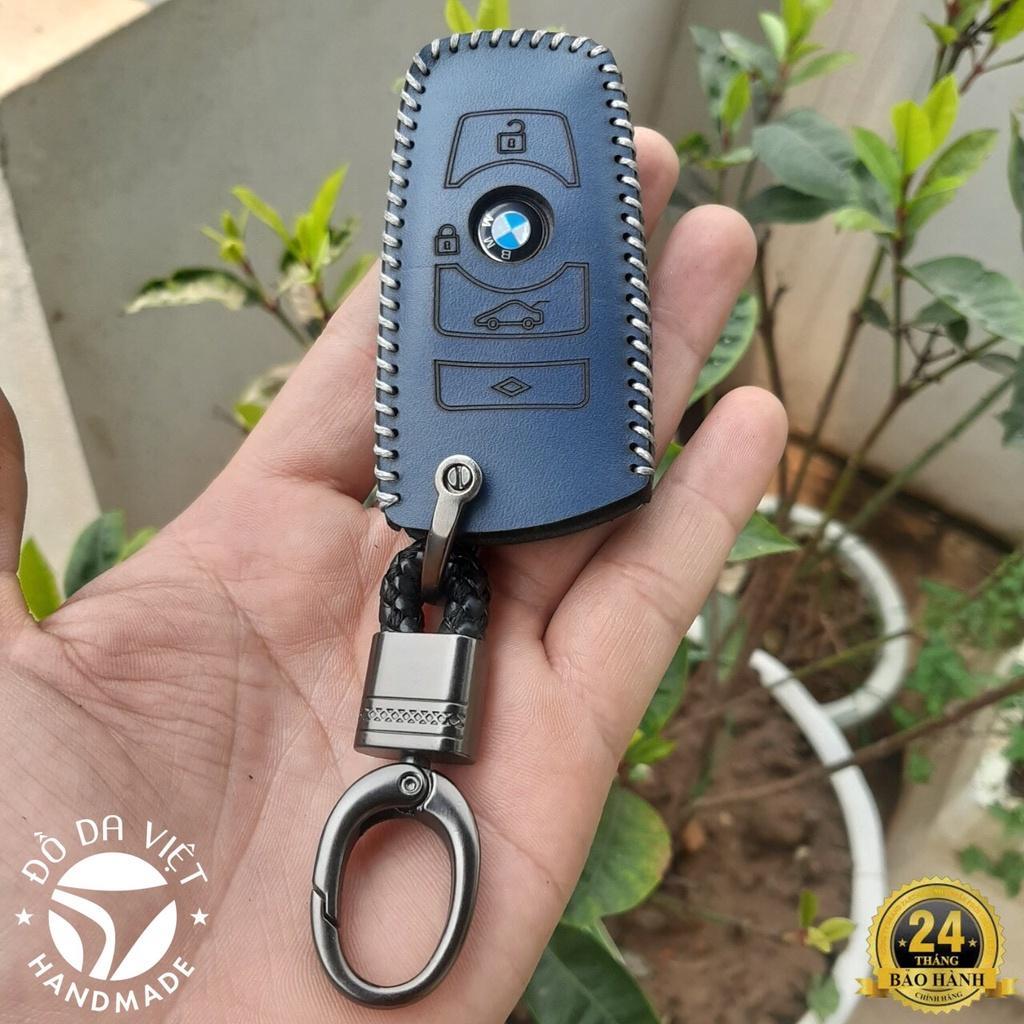 Bao da chìa khoá ô tô BMW series 3 Da Bò thật bảo hành 2 năm