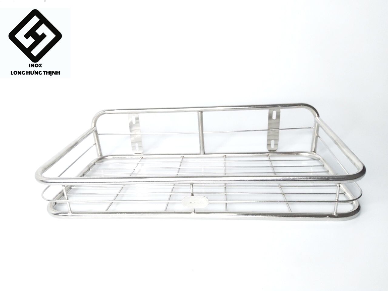 Kệ đựng gia vị nhà bếp INOX không gỉ sét, sáng bóng, kích thước nhỏ gọn, tiện lợi, nhiều size cm