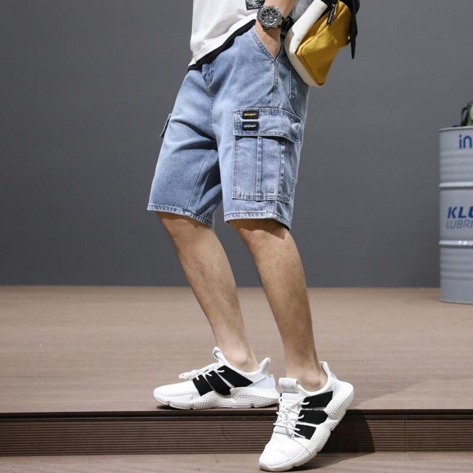 Quần Short Denim Màu Sắc Thời Trang Mùa Hè Cho Nam
