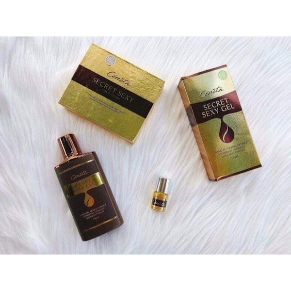 Combo Nước Hoa Vùng Kín Cenota Secret Sexy + Dung Dịch Vệ Sinh Phụ Nữ Làm Hồng & Se Khít Vùng Kín Cenota Secret Sexy Gel