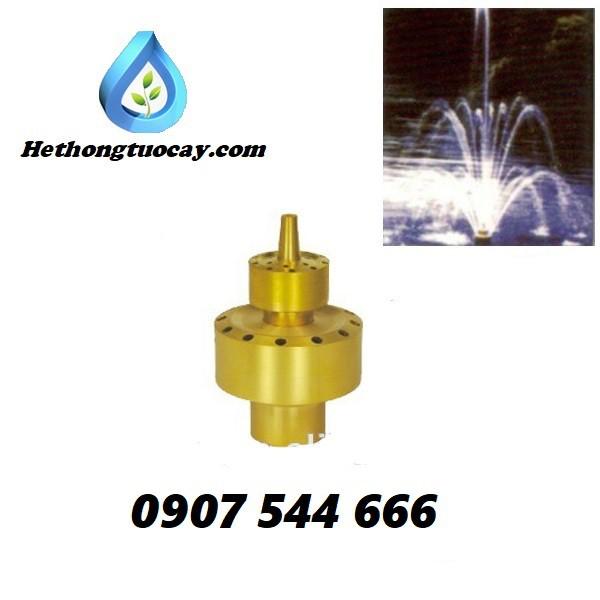 Đầu phun nước 3 tầng phi 34mm