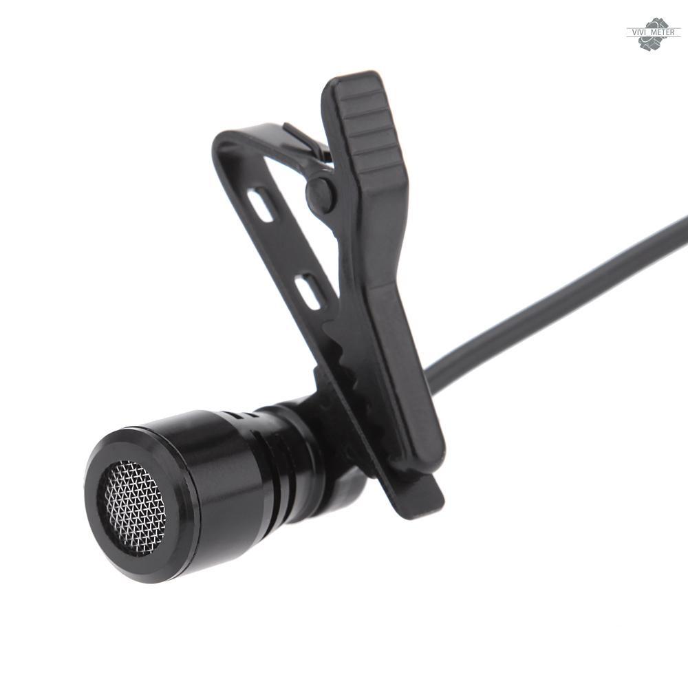 Micro Kẹp Cổ Áo Bằng Kim Loại 3.5mm Cho Máy Tính / Laptop