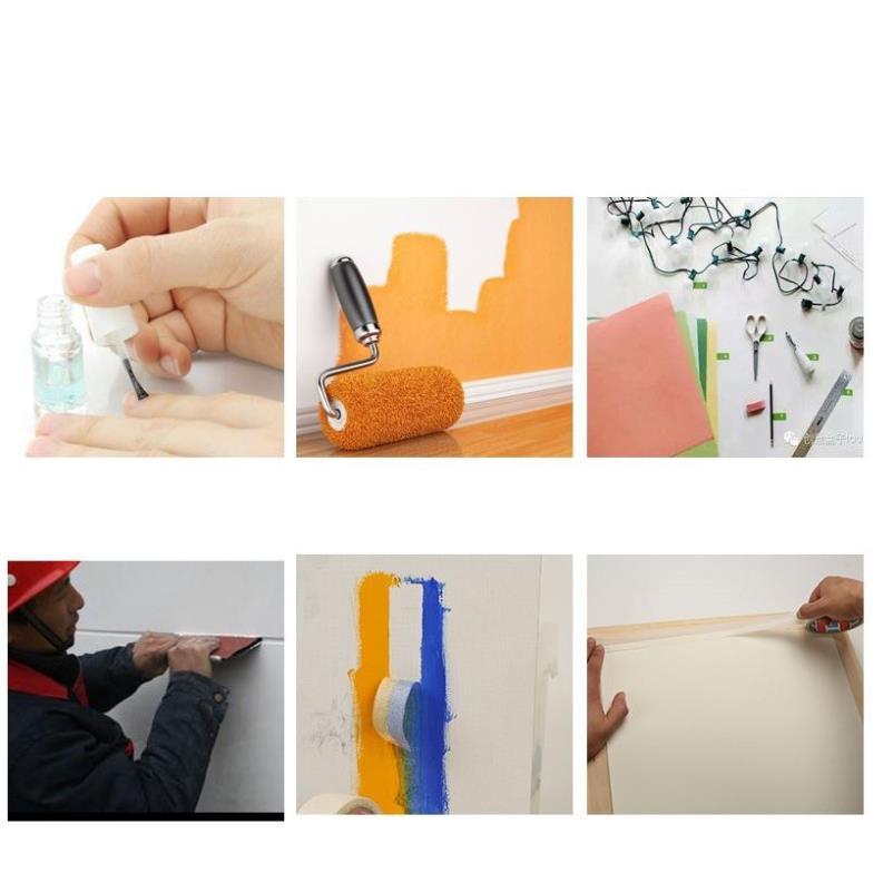 Băng Keo Dính Giấy Chặn Màu Nước, Màu Acrylic, Sơn, Chịu Nhiệt Và Cố Định Giấy - B43 - TIỆM NHÀ MILK