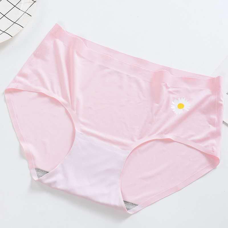Sỉ 10 quần su trơn hoa cúc_Chất Thun Lạnh, Cạp Ép Không Viền