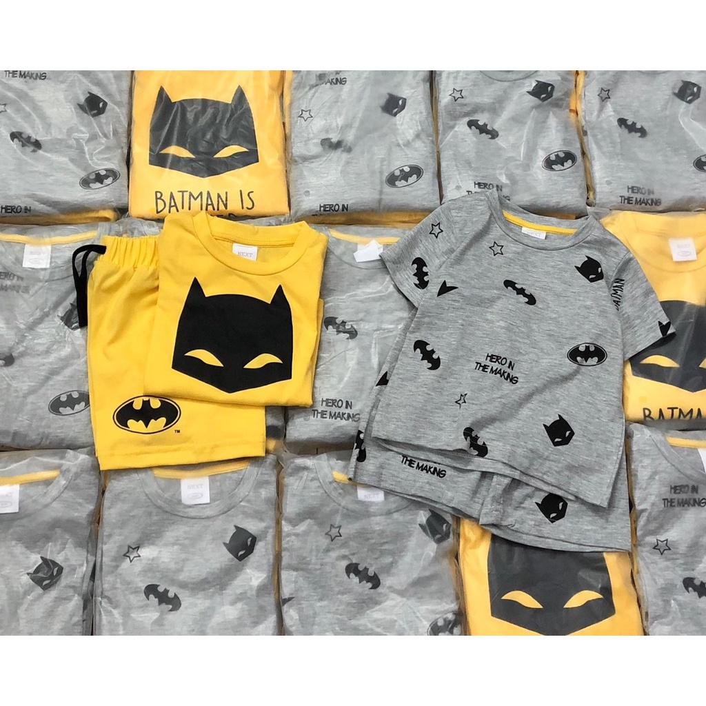 SET 2 BỘ ĐÙI BÉ TRAI BATMAN VÀNG GHI