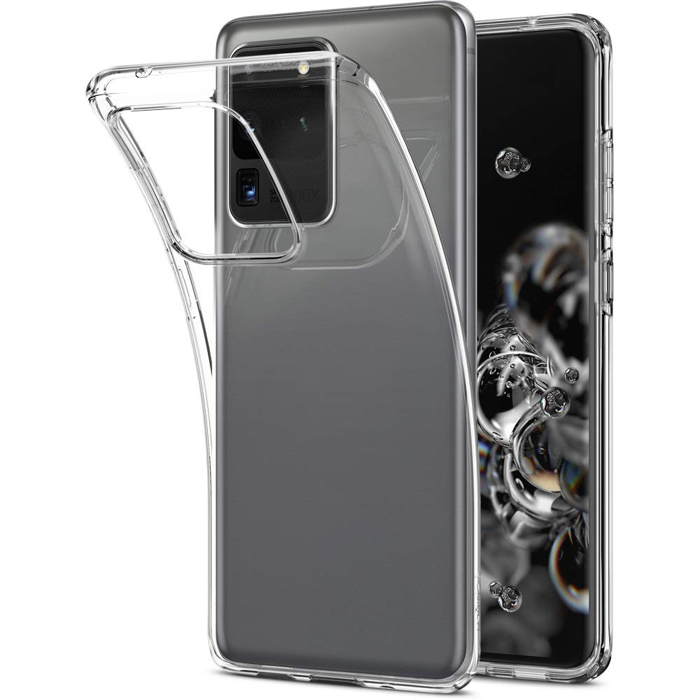Ốp Lưng Dành cho Galaxy s20 Ultra Spigen Liquid Crystal - Hàng Chính Hãng
