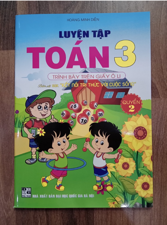 Sách - Luyện Tập Toán Lớp 3 Trình Bày Trên Giấy Ô Li - Quyển 2