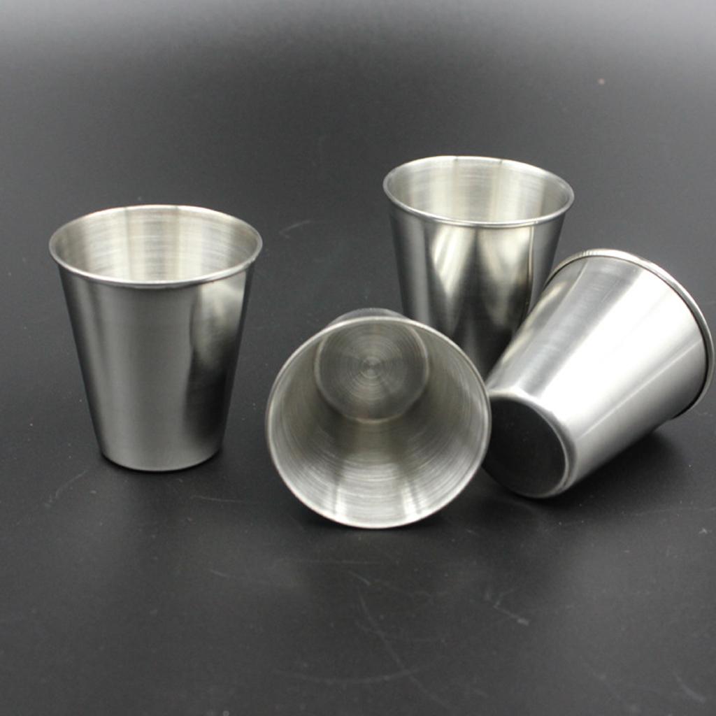 Mini Stainless Steel Wine Whisky Cup Mug 70ml/2oz Hip Flask Accessories