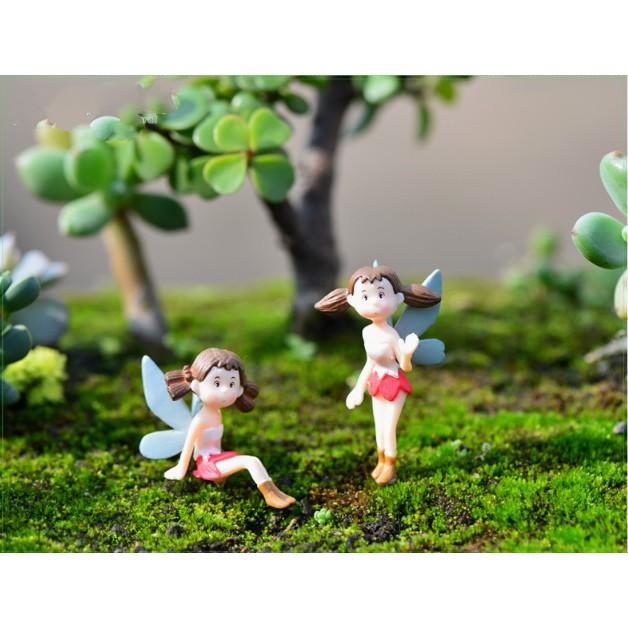 KHO-HN * Combo 04 nàng tiên cánh bướm dùng trang trí tiểu cảnh, terrarium, DIY