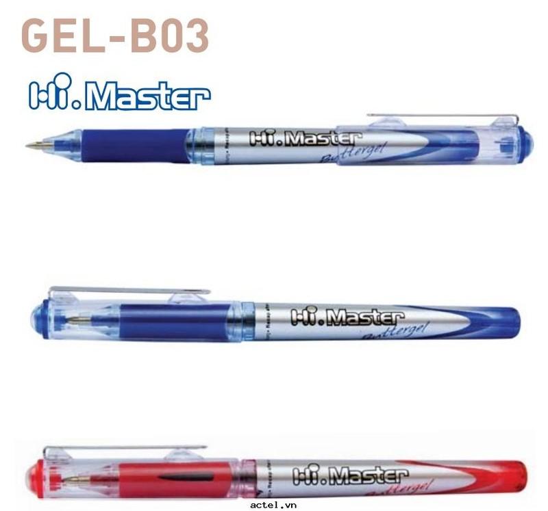 Bút Gel  - B03 Hi Master (Xanh)