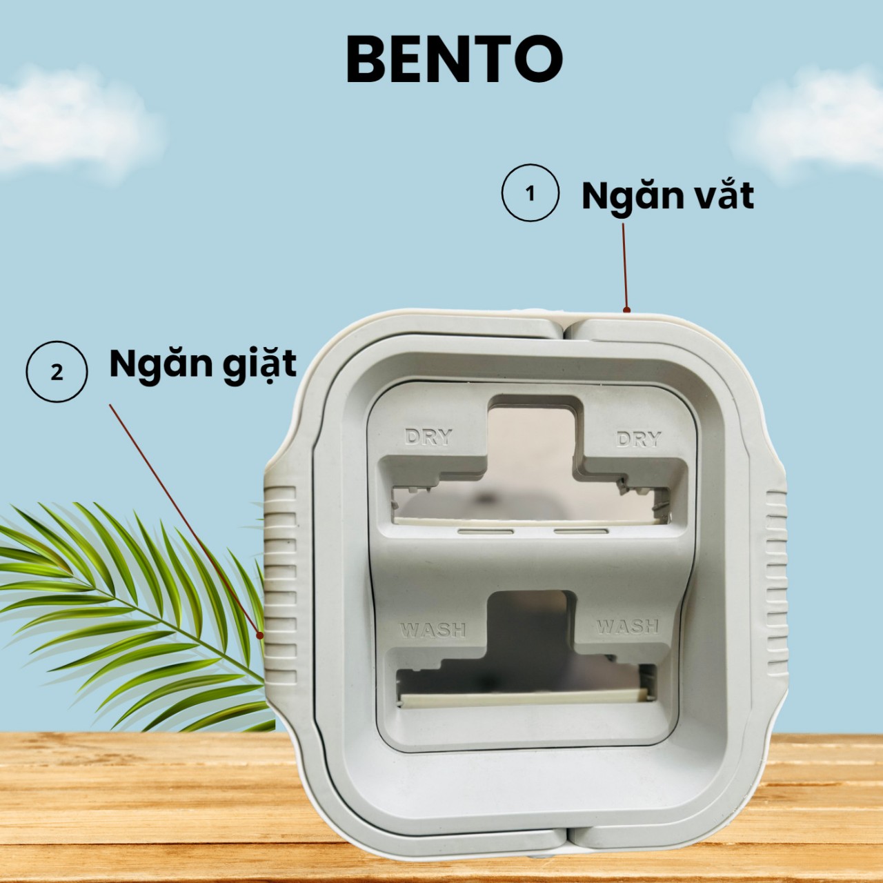 Bộ sản phẩm Cây lau nhà tự động vắt xoay 360 độ công nghệ Bento đa năng lau được: sàn, trần, vách kính, tường, kính ô tô