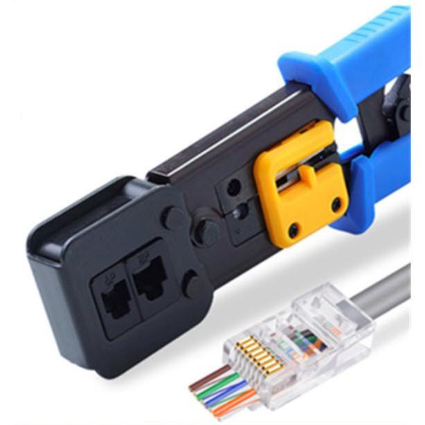 Hạt Bấm Mạng Xuyên Thấu RJ45 Tiện Lợi và Kinh Tế, Dùng cho CAT5E và CAT6E (Túi 100 hạt)