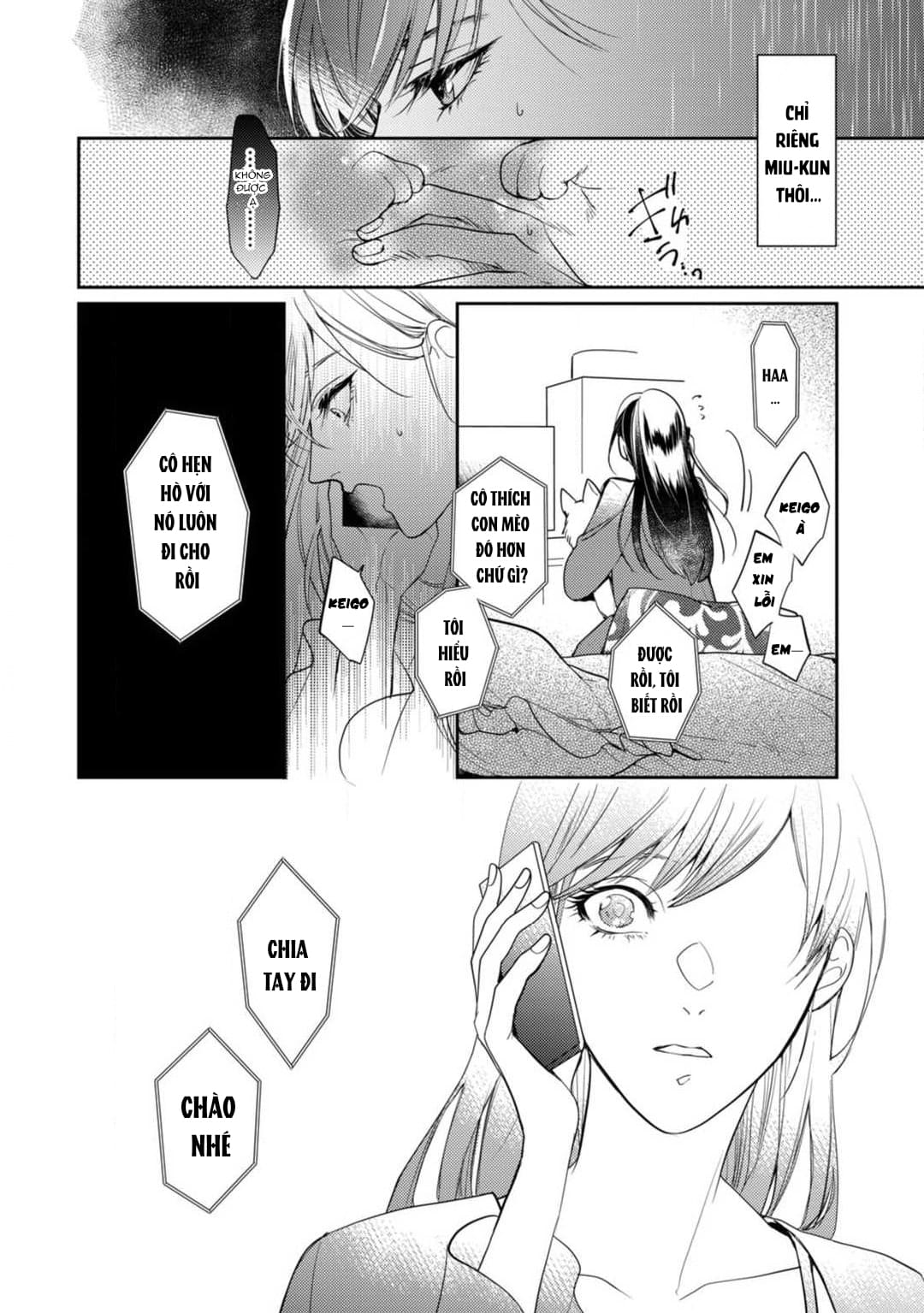 bạn trai mèo trắng của tôi chapter 1.1 13