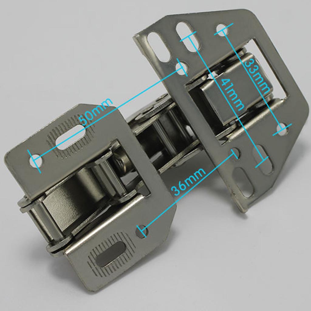 12 Pieces Stainless Steel RV Motorhome Marine Flush Gate Cabinet Door Hinge