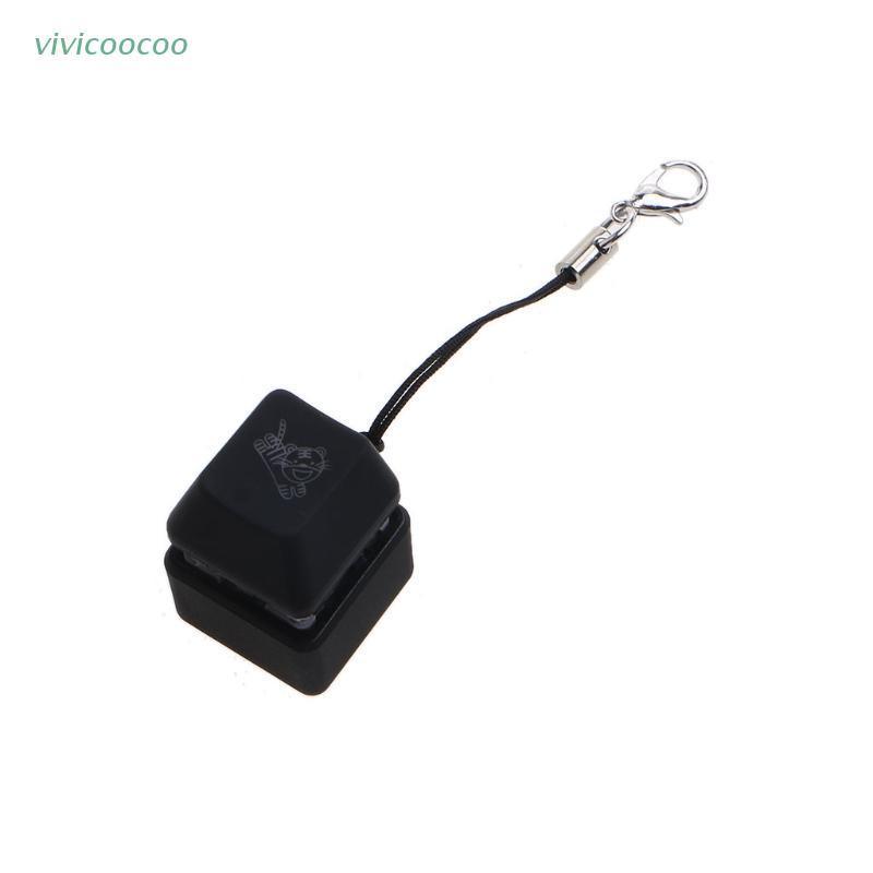 Thiết Bị Kiểm Tra Công Tắc Bàn Phím Cơ 1 Nút Có Đèn LED Tích Hợp Móc Khóa Tiện Dụng