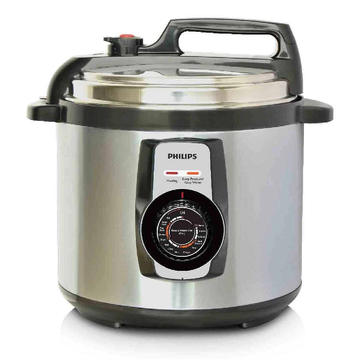 Nồi áp suất điện Philips HD2103/66 dung tích 5L, 14 chức năng nấu, chuẩn Châu Âu - Hàng chính hãng