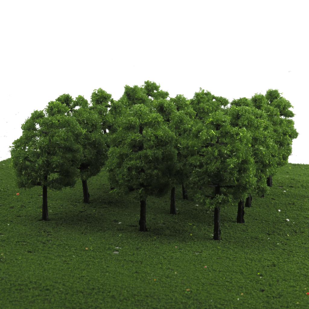 20x Model Trees Scenery 1:100 HO Scale Tree Landscape Layout