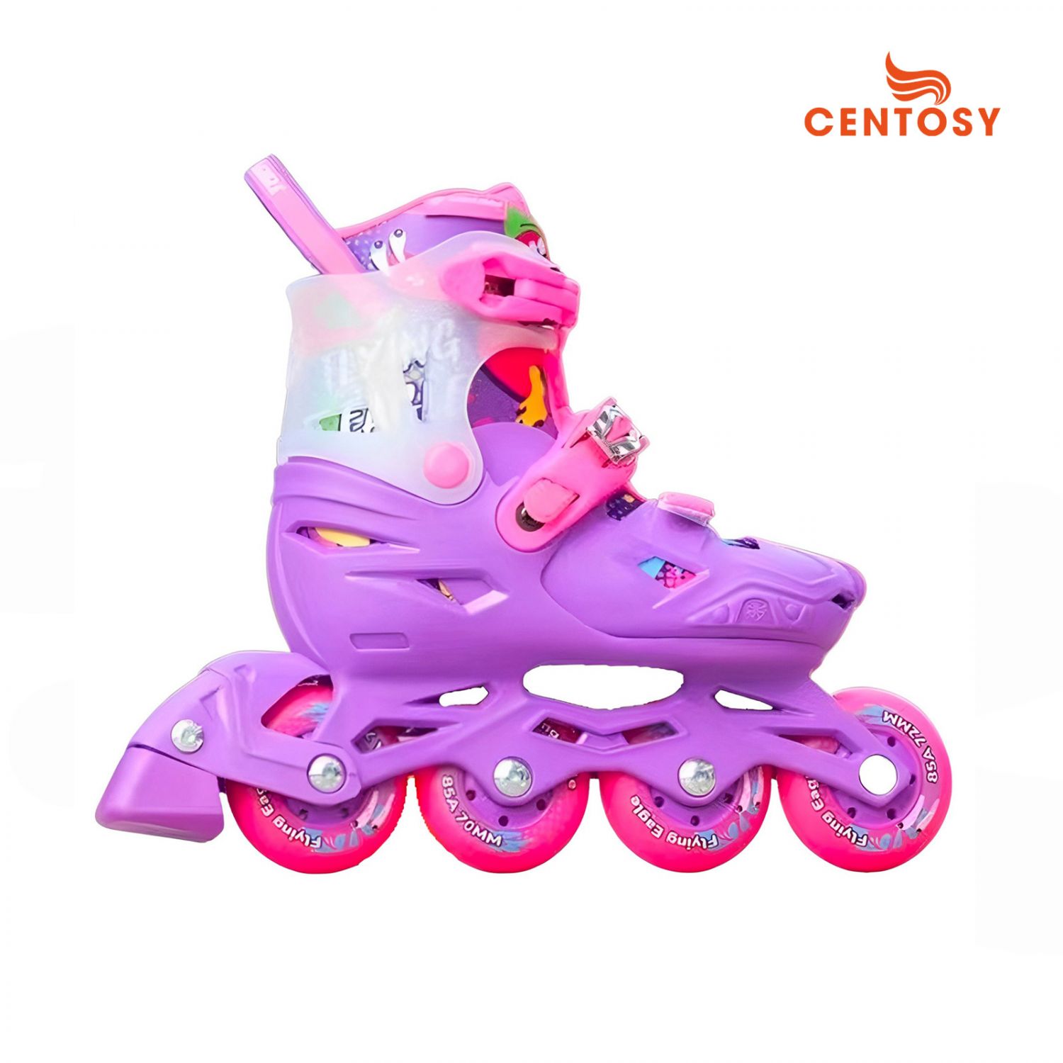 [Tặng Bảo Vệ Tay Chân] Giày Patin Trẻ Em Flying Eagle S3 Cosmo Tặng Kèm Bảo Vệ Tay Chân Cho Bé