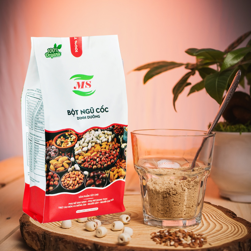 Bột ngũ cốc dinh dưỡng từ 18 loại Đậu & Hạt cao cấp - MS