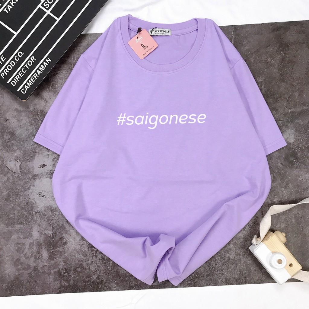 - Áo thun tay ngắn Be Yourself unisex size M L XL - #SAIGONESE