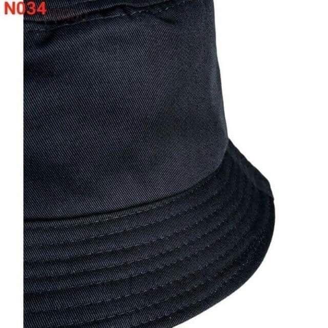 Nón bucket Kaki trơn