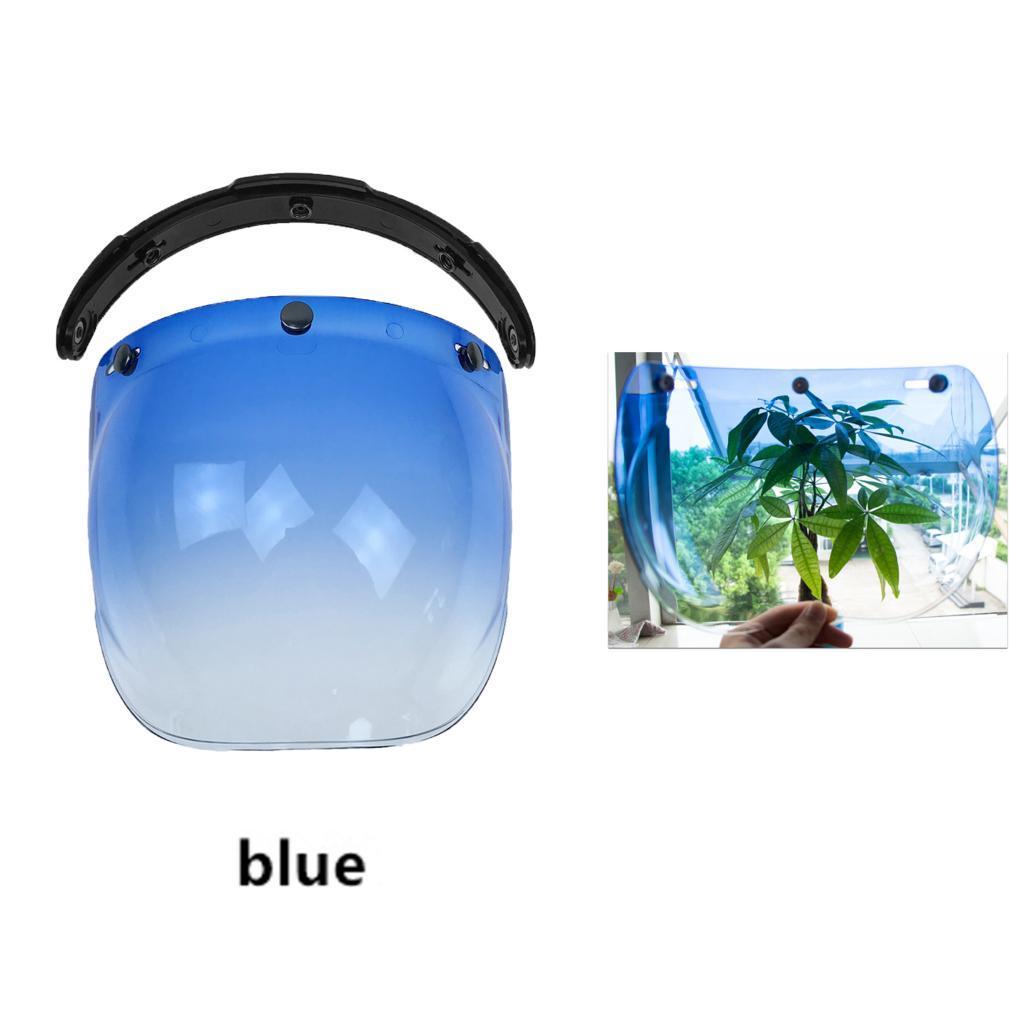 Unisex Motorcycle Bubble Visor Visor Lens