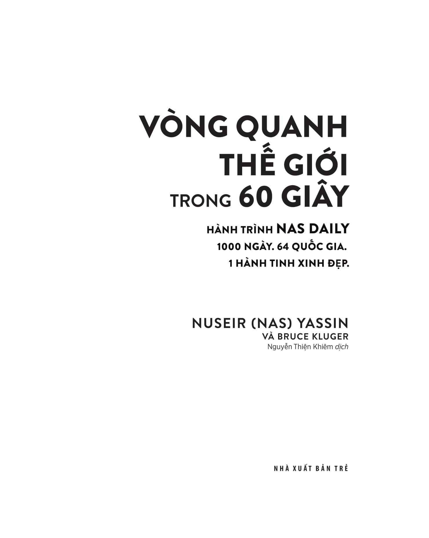 Vòng Quanh Thế Giới Trong 60 Giây
