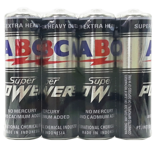 Vỉ 4 Pin ABC Super Power AA SH-AA4S-576