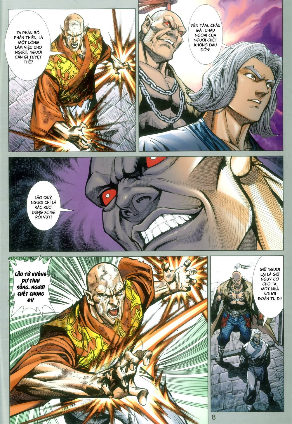 Long Hổ 5 Thế 3 Thế Cừu chapter 89 8