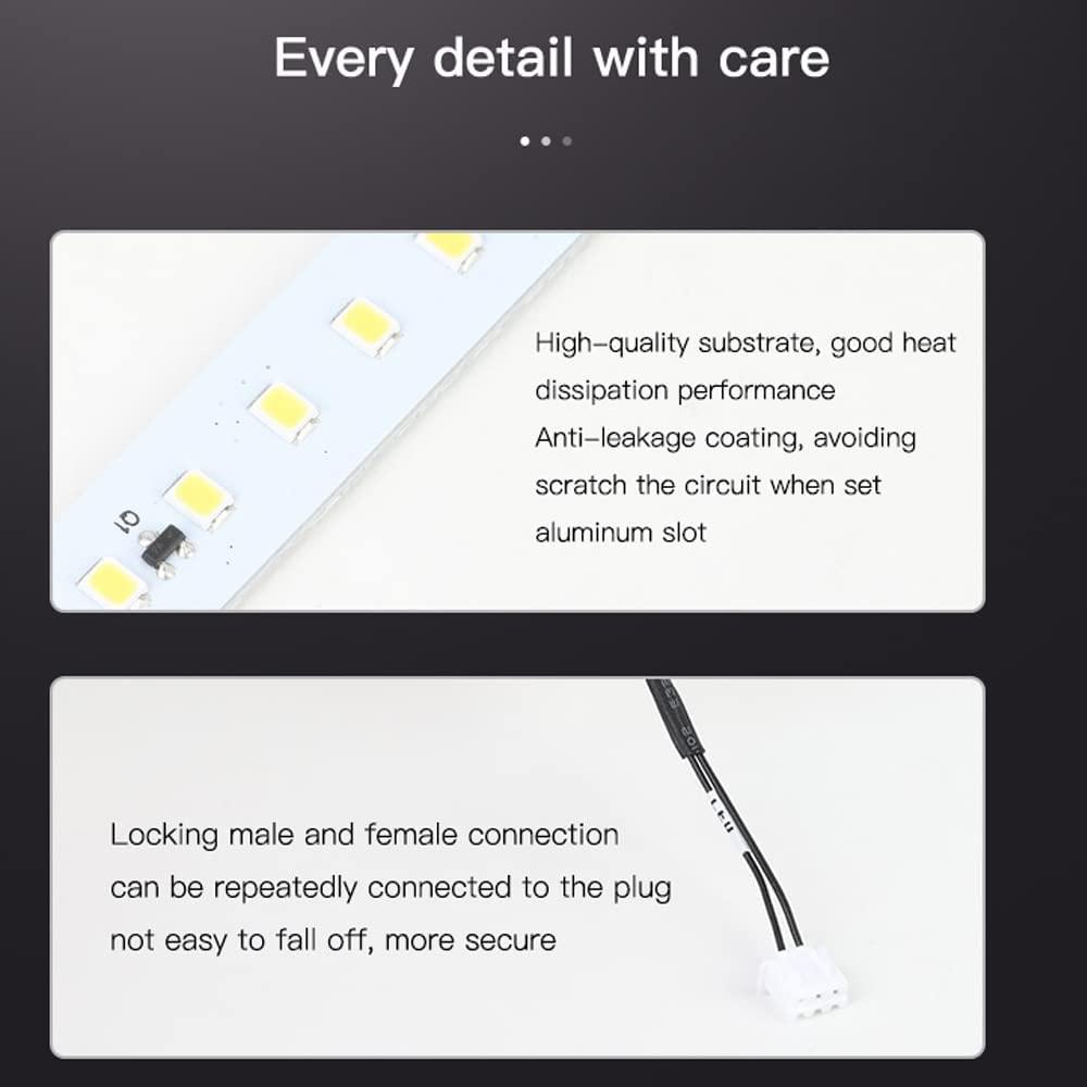 CREALITY No Strobe LED Light Bar Kit Nâng cấp bộ phận máy in 3D 24V/5W cho Ender-3 S1 Pro/CR-10 Smart Pro/Ender-3 V2 Neo Series