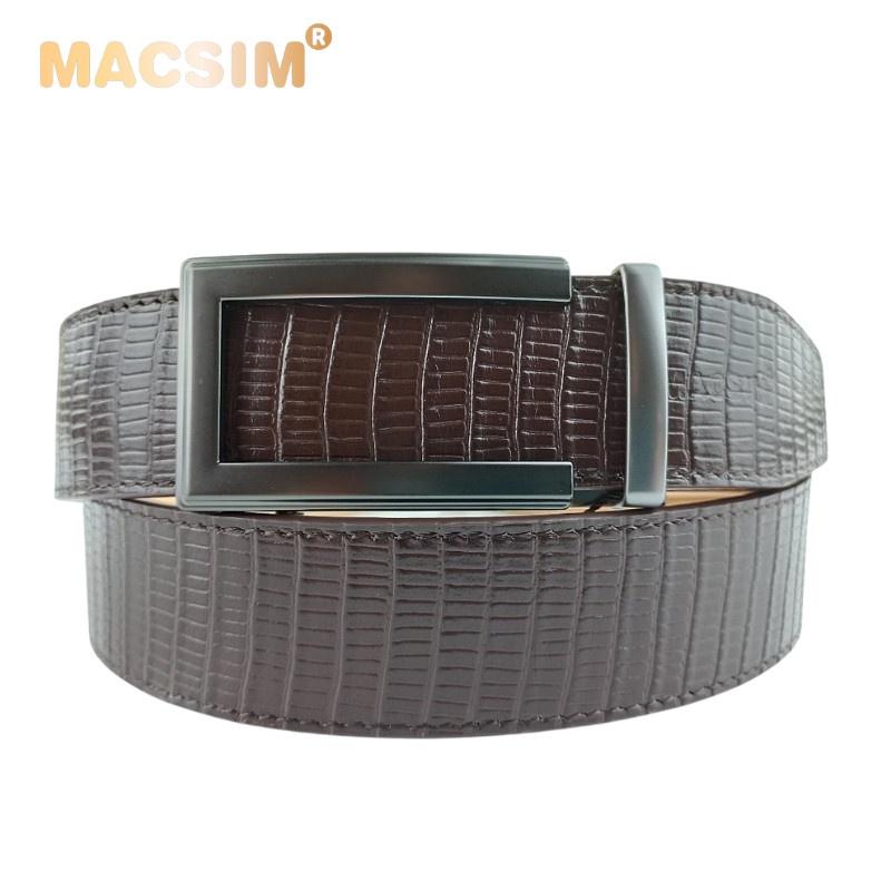 Thắt lưng nam da thật cao cấp nhãn hiệu Macsim tw005