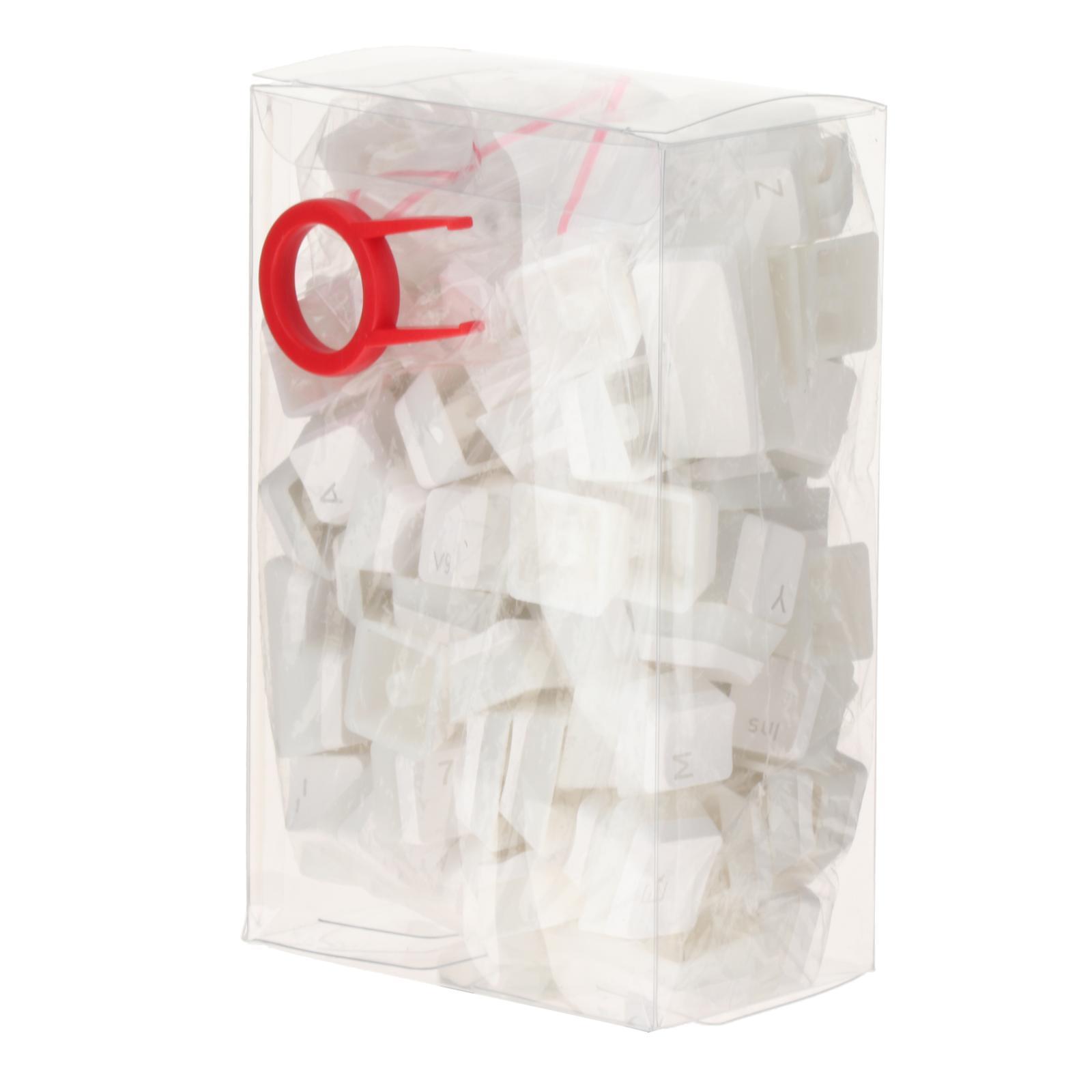 PBT Pudding Keycaps Translucent 108 Keys Keycap Set for Most Mechanical Keyboard PC Gaming