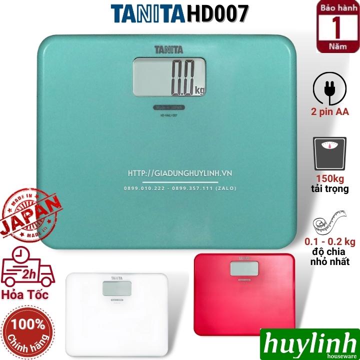 Cân sức khỏe điện tử Tanita HD007 - Sản xuất tại Nhật Bản - Hàng chính hãng