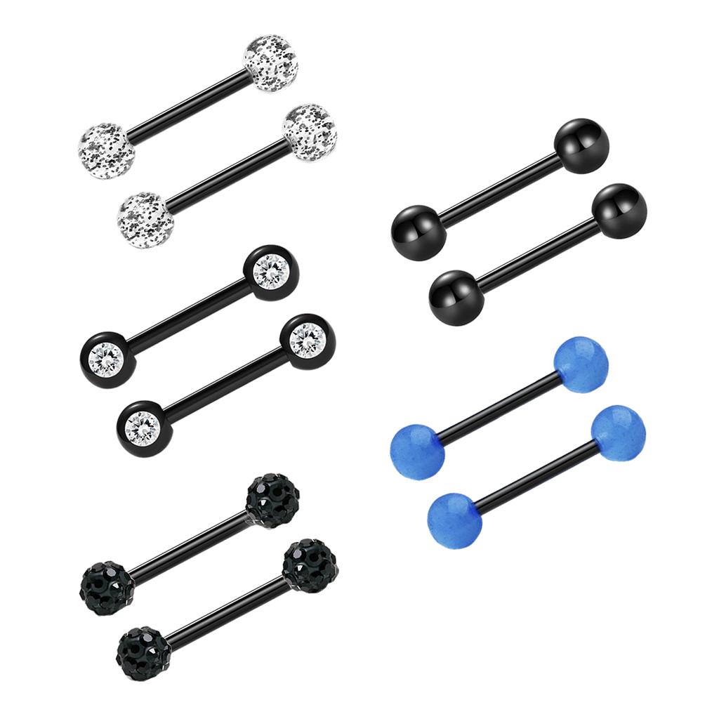 Stainless steel navel ring eyebrow ring piercing jewelry Small Size