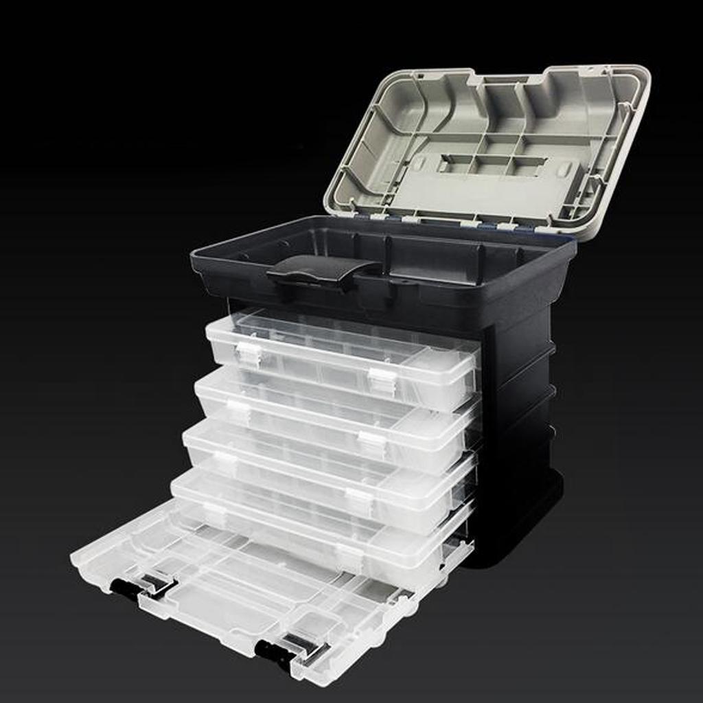 High Strength Plastic Tackle Box Fishing Tool Baits Case for Outdoor Fishing