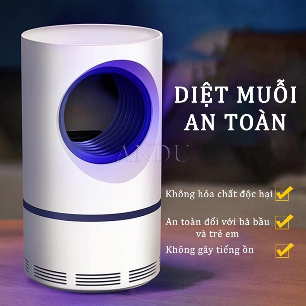 Đèn Bắt Muỗi, Đèn Đuổi Muỗi Hình Trụ Thế Hệ Mới 2021 WD-06 Cắm Cổng USB Thông Minh