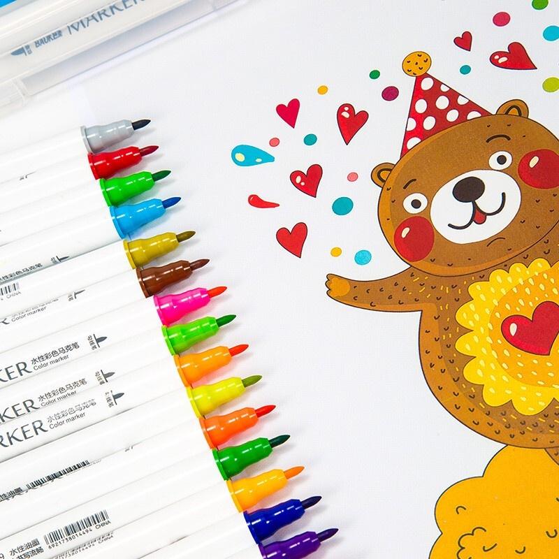 Bút lông hai đầu Marker Baoke - D289 