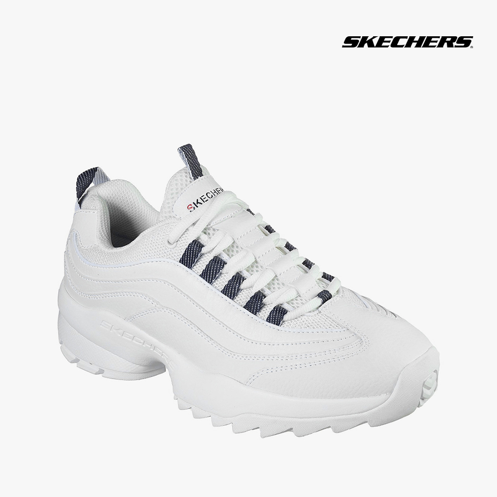 SKECHERS - Giày sneaker nam thắt dây Tidao 237011-WHT