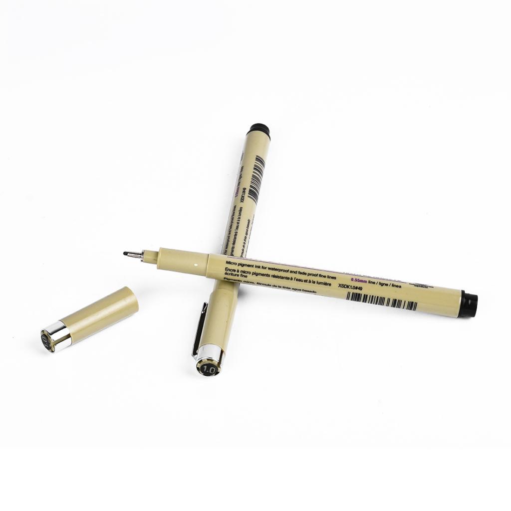 2pcs PIN-1.0 Graphic Sketch Pen for Engineering-drawing Writing