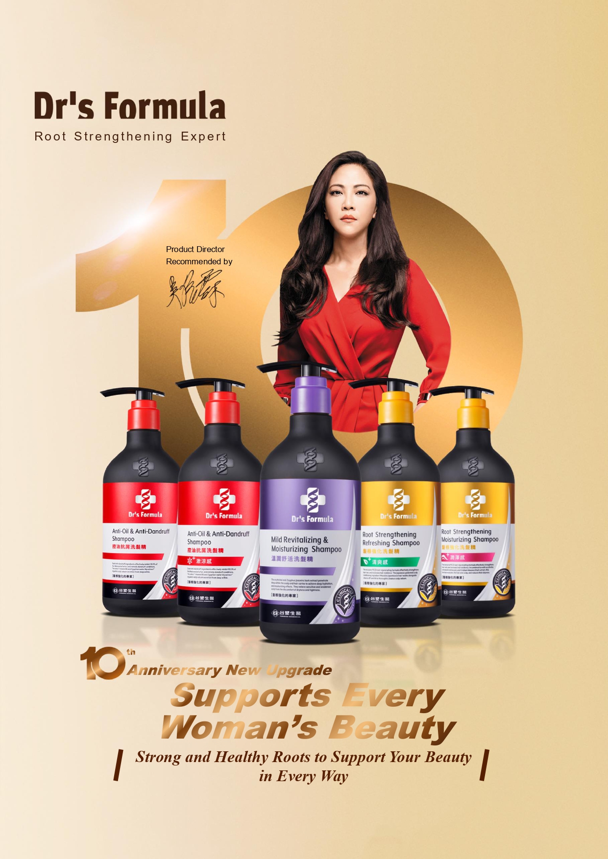 Dầu Gội Kiểm Soát Dầu & Ngăn Gàu Dr's Formula Anti-Oil & Anti-Dandruff Shampoo