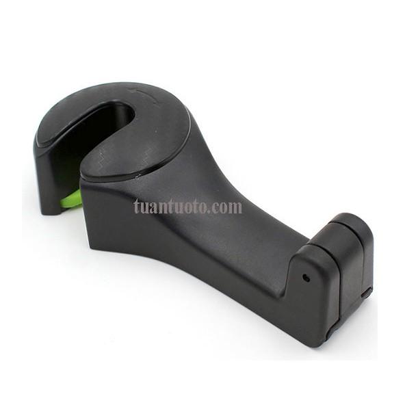 Móc treo đồ sau ghế ô tô kiêm giá đỡ điện thoại