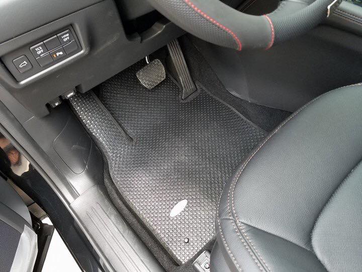 Thảm lót sàn ô tô KATA cho xe Mazda CX5 - Khít với sàn xe, Chống trơn, Không mùi, Không ẩm mốc