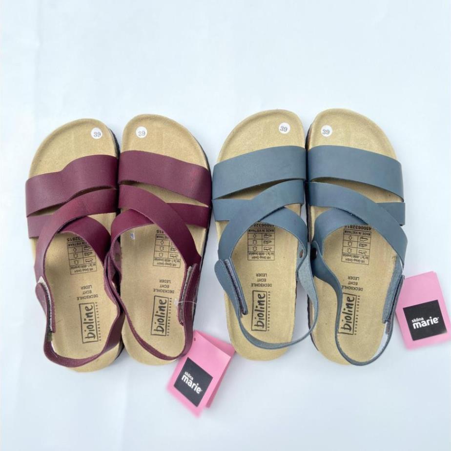 Giày sandal xỏ ngón birken đế bằng cho nam/nữ siêu êm siêu nhẹ mã BO21