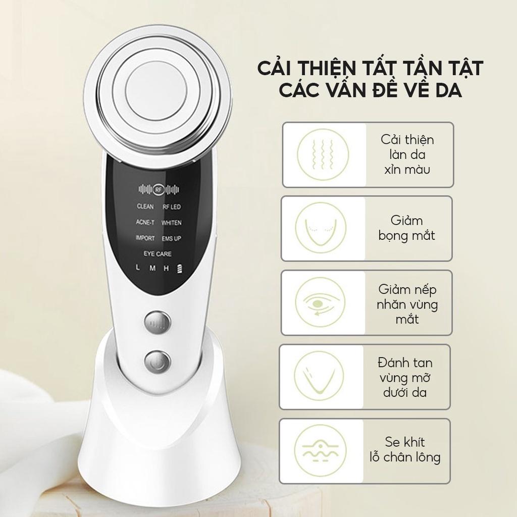 Máy đẩy tinh chất massage 7 trong 1 JOOU M8807 - Tặng Máy Rửa Mặt JOOU L1901 trị giá 599K