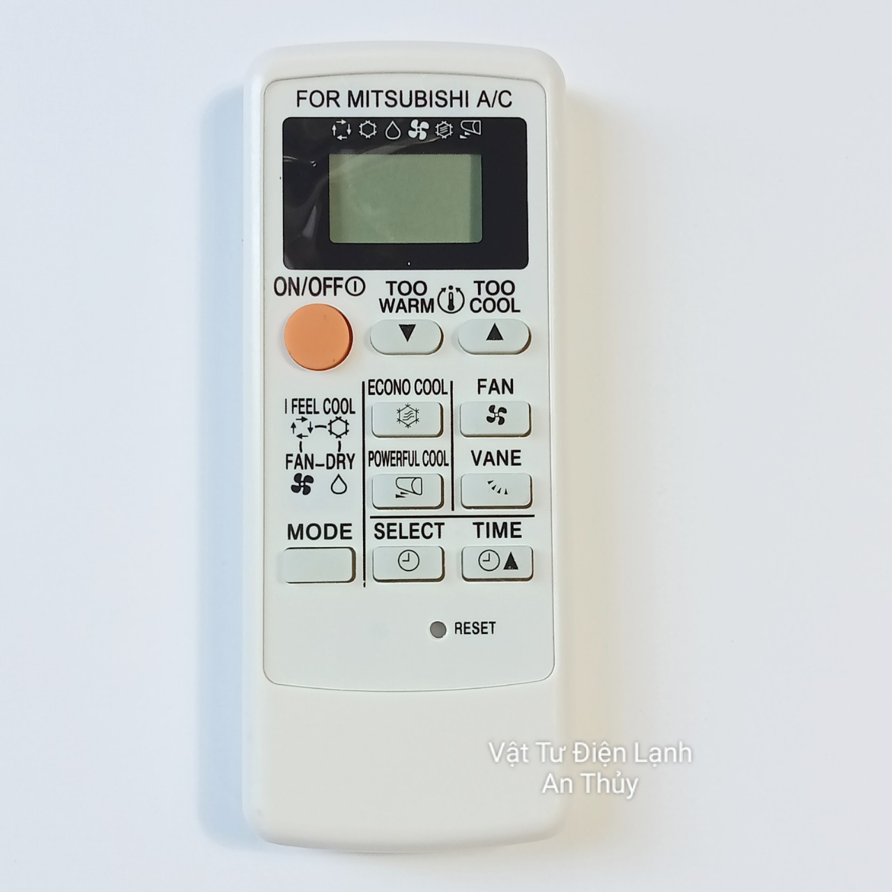 Remote máy lạnh MITSUBISHI viền đen - Điều khiển máy lạnh MITSUBISHI - Remote điều hòa MITSUBISHI, Điều khiển điều hòa MITSUBISHI