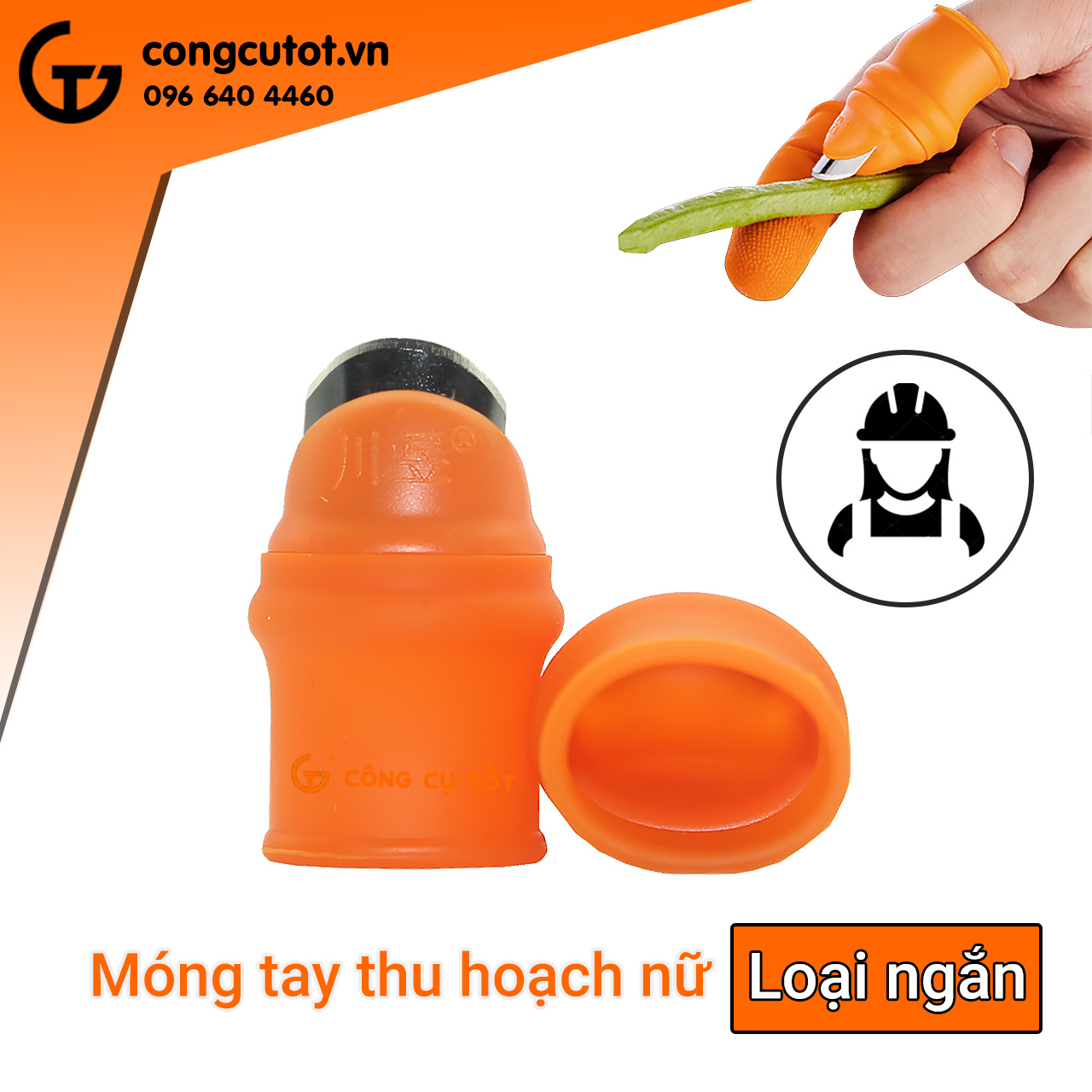 Móng tay thu hoạch nữ loại ngắn